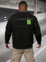 Sudadera de negra OZONEE O/SWE23022