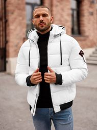Chaqueta de invierno de hombre blanca OZONEE JS/31M5031/281Z