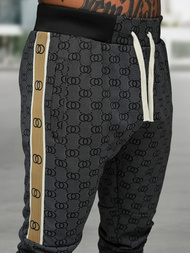 Chándal de hombre negro OZONEE O/FF5110AB