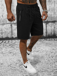 Pantalón corto de hombre negras OZONEE JS/8K290