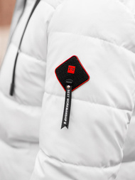 Chaqueta de invierno de hombre blanca OZONEE JS/31M5031/281Z