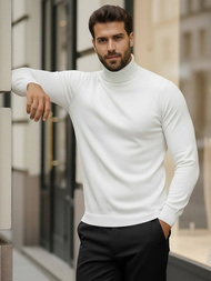 Jersey de hombre blanco OZONEE V/V24504