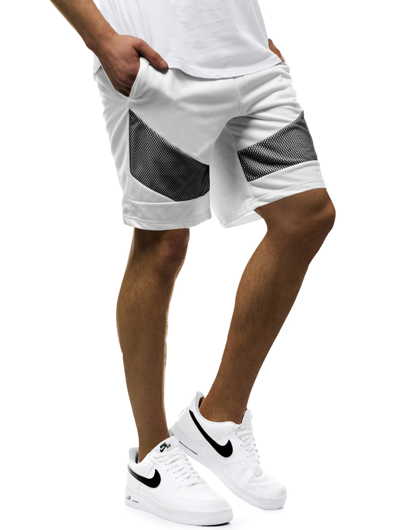 Pantalón corto de hombre blanco JS/KS2503