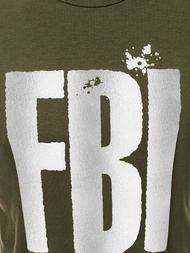 Camiseta de hombre verde OZONEE JS/SS100730Z