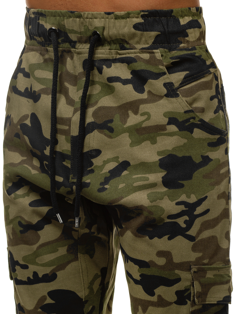 Pantalón jogger de hombre verde OZONEE A/404
