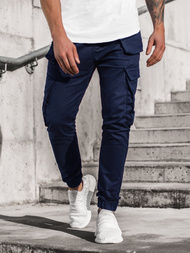 Pantalón jogger de hombre azul marino OZONEE G/2788