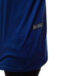 Camiseta de manga larga de hombre azul marino OZONEE O/1292Z