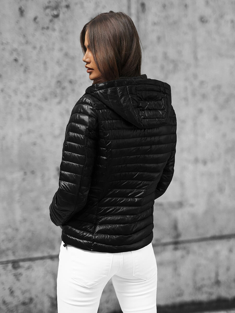Chaqueta de mujer negra OZONEE O/H117