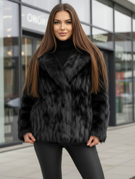 Chaqueta de mujer negra OZONEE JS/11Z8261Z