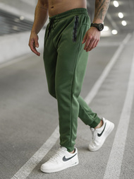 Pantalón de chándal de hombre caqui OZONEE JS/17K1998/29