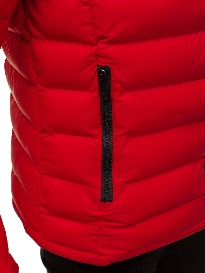 Chaqueta de hombre roja OZONEE JB/JP1111