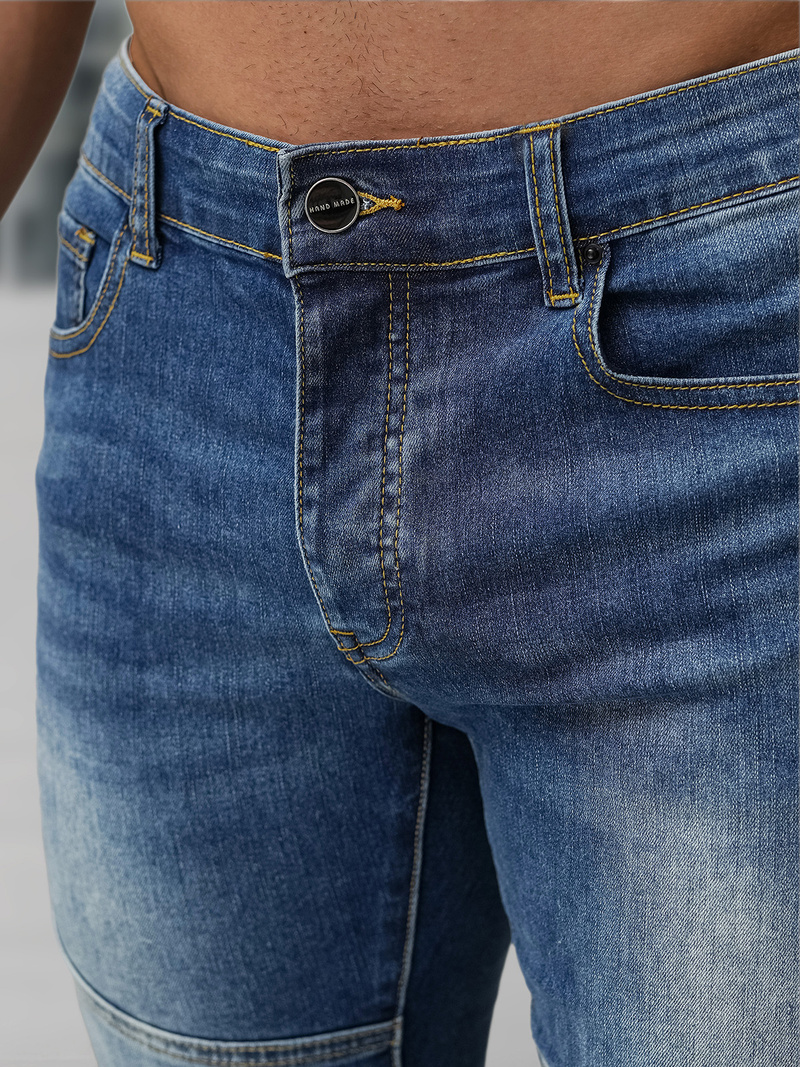 Vaqueros de hombre azul oscuro OZONEE NB/MP0082BS