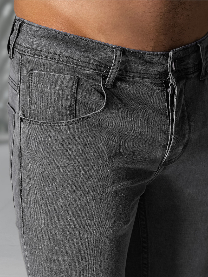 Vaqueros de hombre grafito OZONEE NB/MP0192GSZ