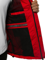 Chaqueta de hombre roja OZONEE MG/2515