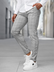 Pantalón chino de hombre gris OZONEE DJ/5522Z