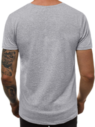 Camiseta de hombre gris OZONEE O/2309