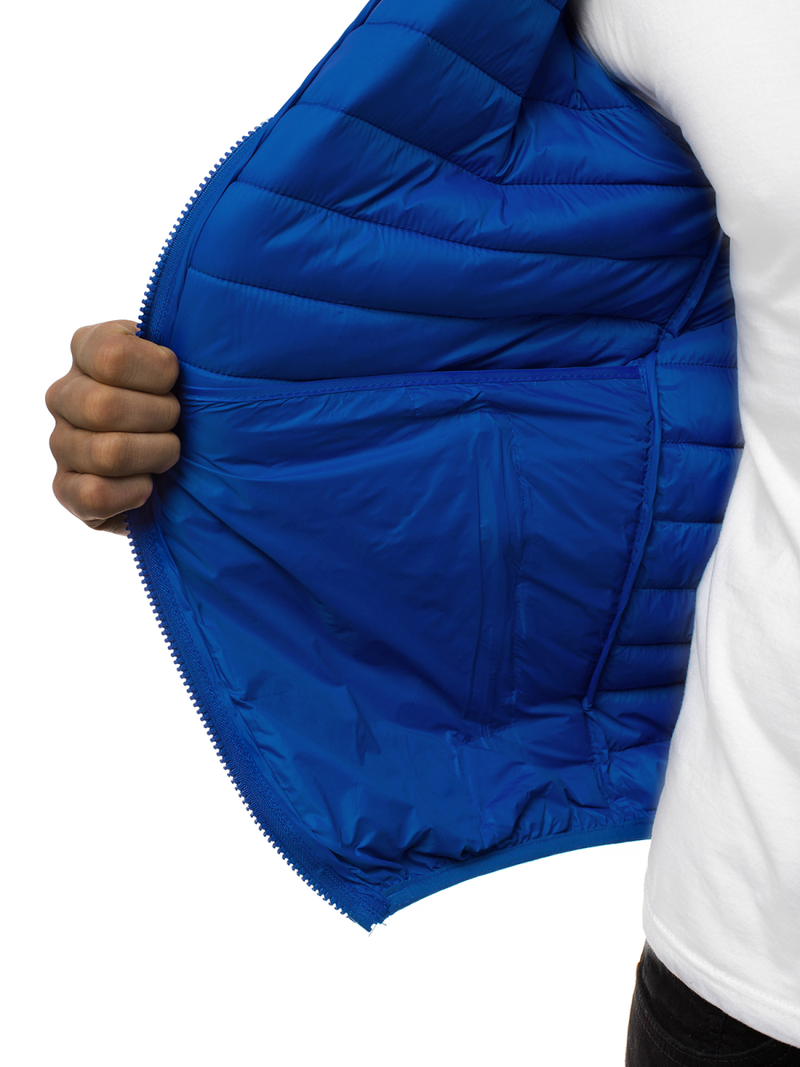 Chaqueta de hombre azul OZONEE JS/LY35
