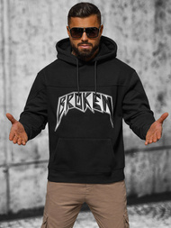 Sudadera de negra OZONEE O/SWE23019