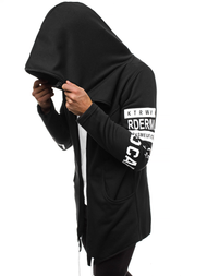 Sudadera de hombre negra OZONEE A/11110Z