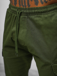 Pantalón chino jogger de hombre caqui OZONEE O/G3014Z