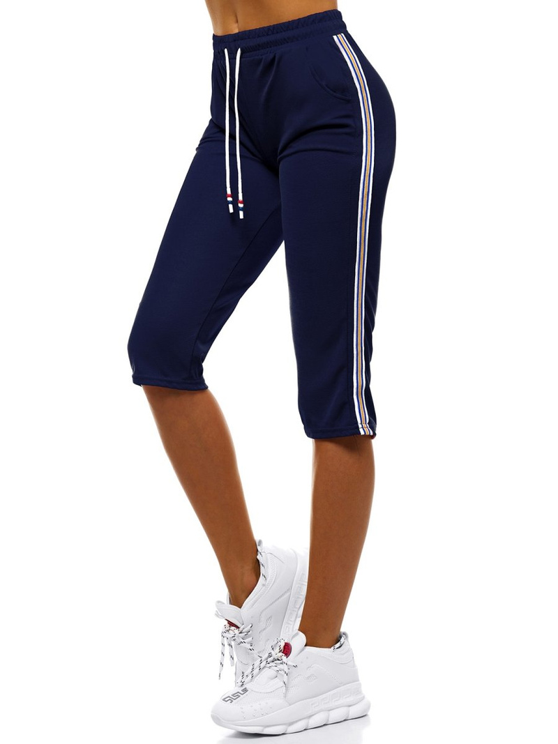 Pantalón de chándal para mujer azul marino OZONEE JS/1021/C4