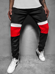 Pantalón de chándal de hombre negro OZONEE JS/JZ11010Z