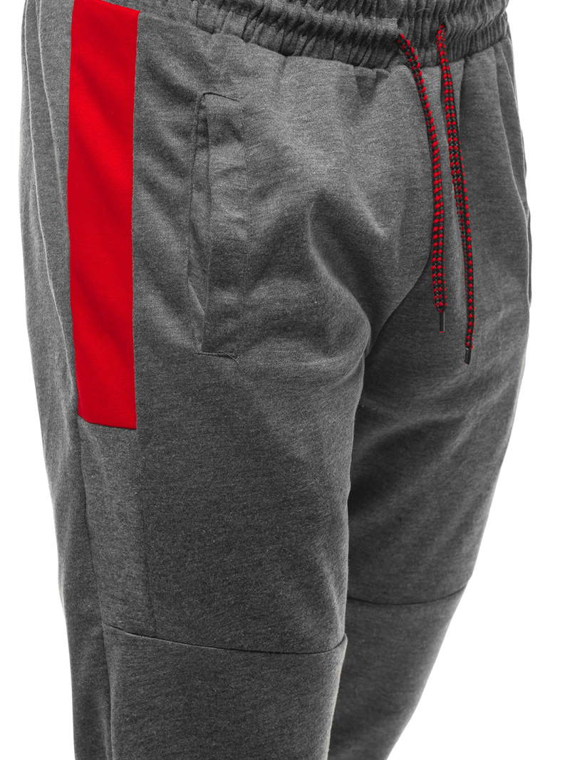 Pantalón de chándal de hombre grafito OZONEE JS/JZ11021Z