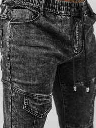 Pantalón jogger de hombre negras OZONEE NB/MP0107N