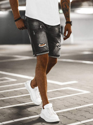 Pantalón corto de hombre grafito OZONEE NB/MP0035GZ