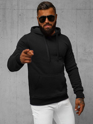 Sudadera de hombre negra OZONEE JS/2009Z 