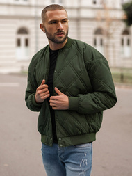 Chaqueta de hombre verde OZONEE JS/84M3020/136Z