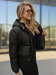 Chaqueta de mujer negra OZONEE JS/5M3260/392Z