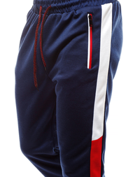 Pantalón de chándal de hombre azul marino OZONEE JS/JZ11027Z
