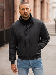Chaqueta de hombre negra OZONEE JS/5M3102/392Z
