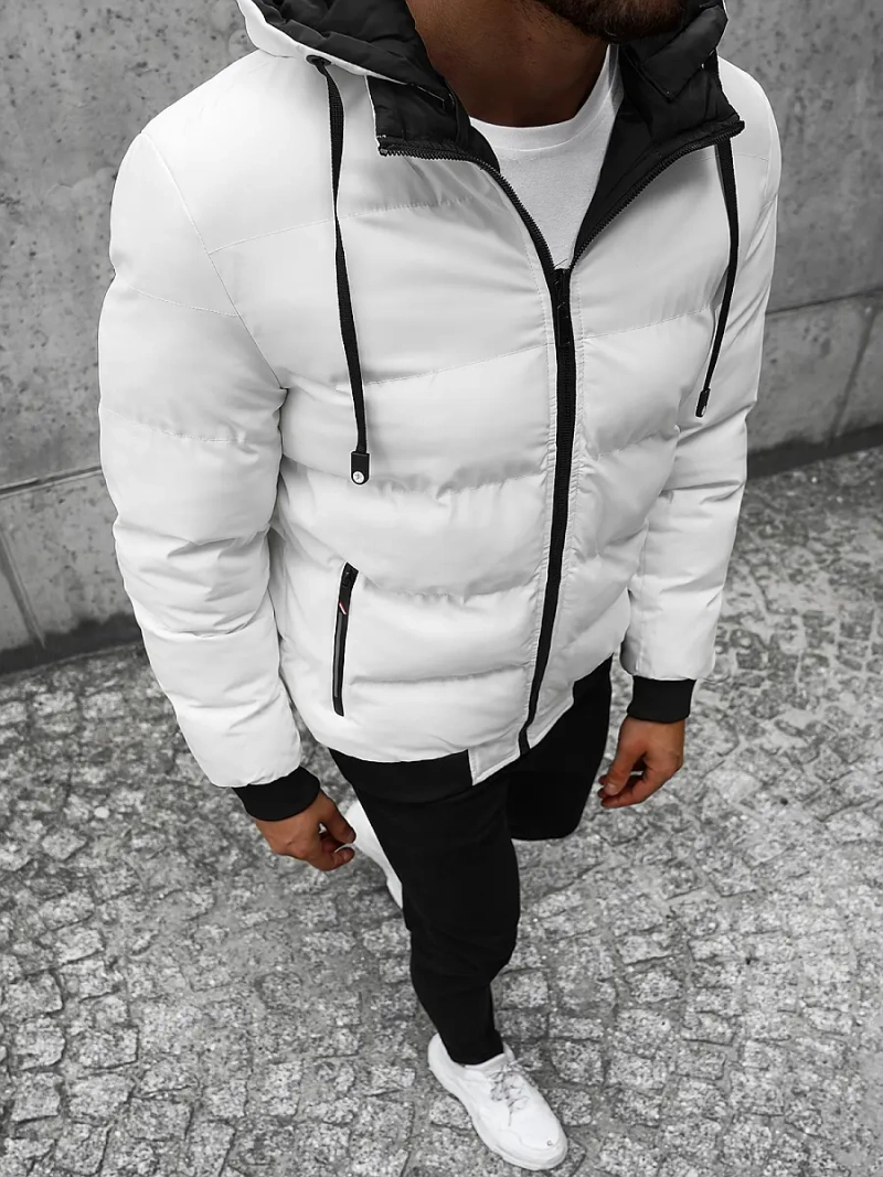 Chaqueta de hombre blanca OZONEE JS/M761/281
