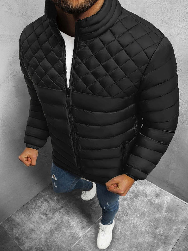Chaqueta de hombre negra OZONEE O/515Z