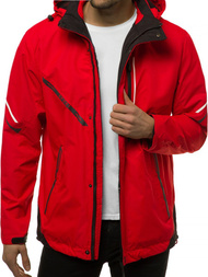 Chaqueta de hombre roja OZONEE MG/2517