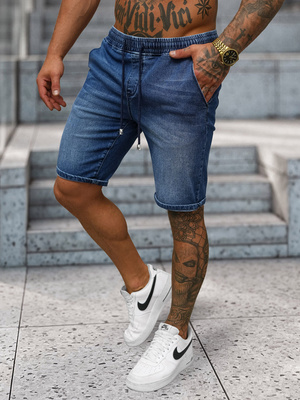 Pantalón corto de hombre azul OZONEE NB/MP0314B