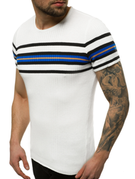 Jersey de hombre blanco OZONEE L/2296
