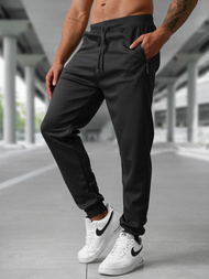 Pantalón de chándal de hombre negras OZONEE JS/15K1835/3