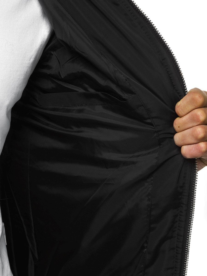 Chaqueta de hombre negra OZONEE O/88835