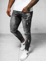 Vaquero de hombre negras OZONEE NB/MP007NZ