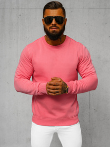 Sudadera de hombre rosa OZONEE JS/2001-10Z