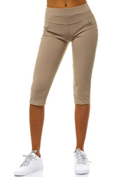 Leggings para mujer beige OZONEE JS/1041/A8