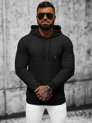 Sudadera de hombre negra OZONEE O/TB2272