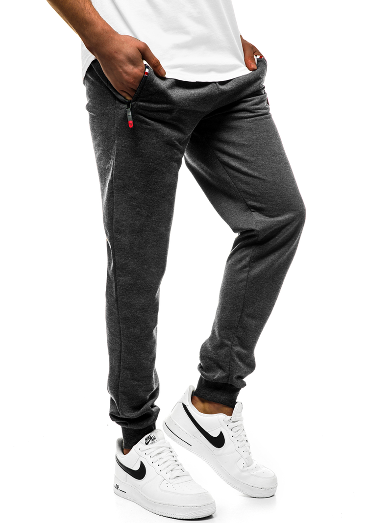 Pantalón de chándal de hombre grafito JS/XW032S