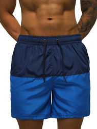 Bañador de hombre granate-azul OZONEE JS/HM054