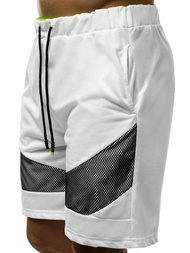 Pantalón corto de hombre blanco JS/KS2503