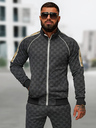 Chándal de hombre negro OZONEE O/FF5110AB