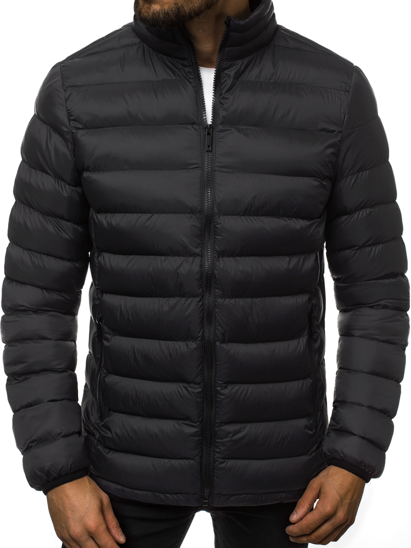 Chaqueta de hombre negra OZONEE JB/JP1111